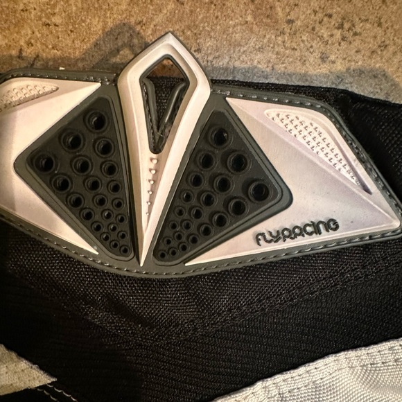 F16 Fly BMX racing black and white biker pants - Picture 6 of 9